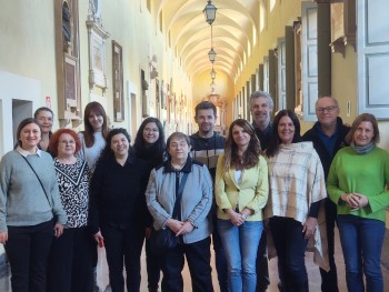 Des membres du projet CDF+ réunis à Parme en Italie