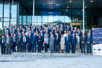 Les membres de l'IDI se sont retrouvés le 27 août au Centre des congrès pour la cérémonie d'ouverture.